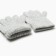 Gloves female, the color is light gray, size 18