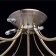 Celestial chandelier "Tenderness", 5x60W E14, ancient bronze 62x62x22 cm