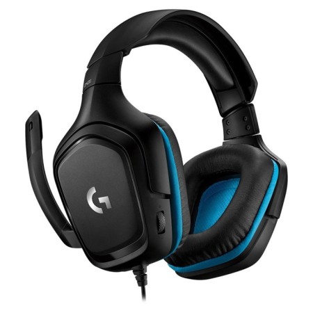Headphones with Logitech G431 Microphone Black/Blue 2M Monitor Belief (981-000772)-2