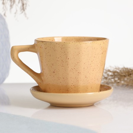 Tea couple "Nostalgia No. 2" 0.2l / 9x7cm + saucer 9cm, karakum-1