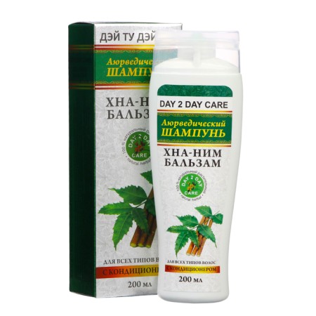 Ayurvedic shampoo with air conditioner Day Tu Tu Car Khnah-Nem, 200 ml