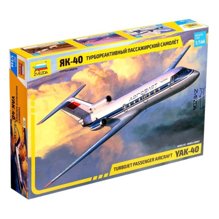 The national team "Turboreactive passenger aircraft Yak-40" Star, 1/144, (7030)