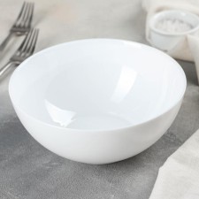 Luminarc eventay bowl, 1 l, d = 18 cm, glass ceramic, white color