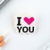 Gift set “Love is you”, icon + keychain, 6.8 x 10.5 cm.