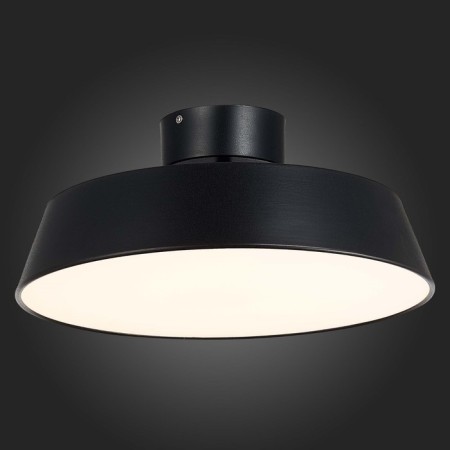 Ceiling EVOLUCE lamp. Sle600242-01. VIGO. 1x30 W, LED, 3000K, 2486 LM, 40x40x13 cm, black color-2