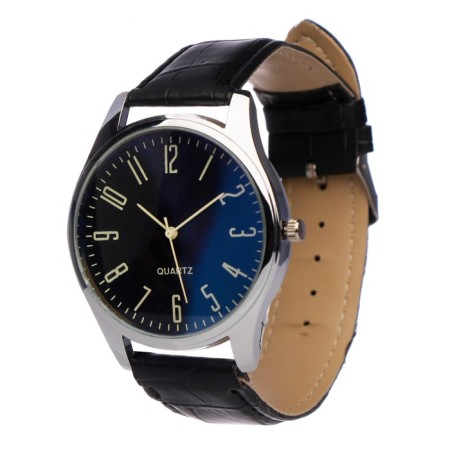 Male gift set BOUNE 2 in 1: wrist quartz clock, bracelet "Anchor"-2
