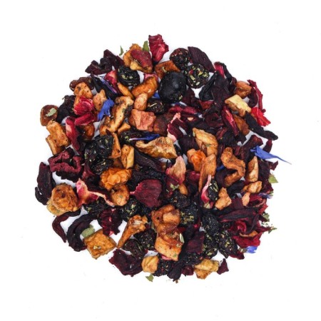 Chinese fruit tea "Creamy-black", 50 g-1