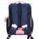 School standard, 33 x 25 x 13 cm, Grizzly, + bag for shoes, plush, blue