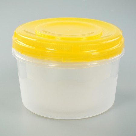 A set of food containers, 3 pcs: 700 ml, 1 l, 1.5 l, color mix-9