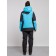 Ski costume female winter, size 56, blue color