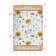 Photostes "Sunflowers and poppies", Saten, size 145x265 cm, 2 pcs