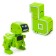 Set of robots "alphabet", transformed, 7 pieces, gather in 1 robot