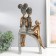 Souvenir Polystone SPRISE "Children on the hill, with jugs" under bronze 19.5x10x35 cm