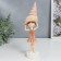 Souvenir Polystone "Girl with a shell" 23.5x6x7.5 cm