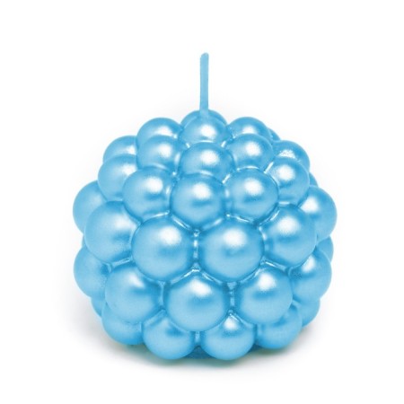 Figure candle "Babble" Round, 5.5x5.5 cm, turquoise, in a box-4