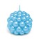 Figure candle "Babble" Round, 5.5x5.5 cm, turquoise, in a box
