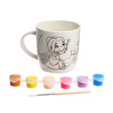 Set for creativity. Lunar painting mugs "The dearest" Fairy 300 ml-2