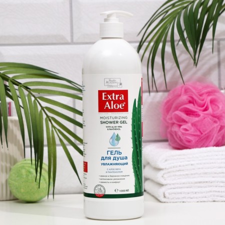 Shower gel Vilsen Cosmetic Extra Aloe moisturizing, 1000 ml-2