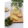 Glass teapot with a bamboo cover and a metal filter Bellatenero "Eco", 1.2 liters