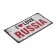 Decorative license plate, "I love Russia", 30 × 15 cm