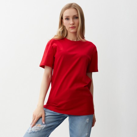 T -shirt female, red color, size 44