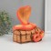 New Year's piggy bank "Cobra on the chest" 20 x 17 x 12 cm.