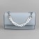 A bag for a bag, plastic, with carbines, 23 × 17 mm, 30 cm, white/silver color