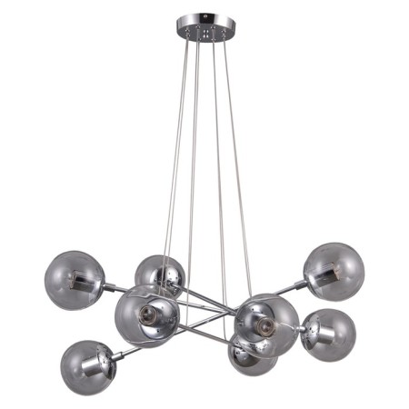 Ceiling light Gerhort G31074/8CR CL, 8x40W, E27, 90x75x75 cm, chromium color
