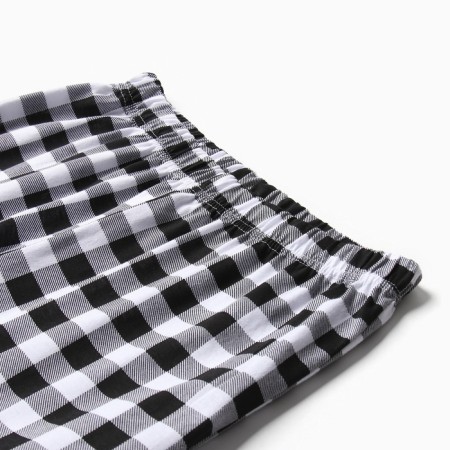 Home Home Feel Good set (T -shirt, trousers), black color, size 48-3