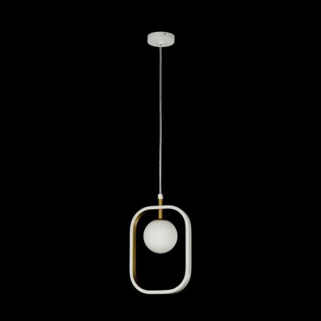 Suspension Avola 1x40W G9, white, gold 17.8x2.5x25 cm-5