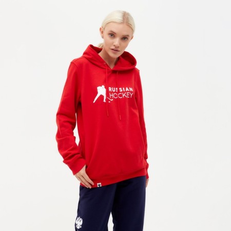 Hoody President Sports. Hockey, size XL, red color-7