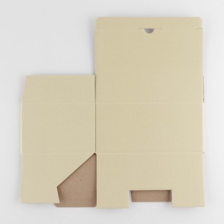 Gift folding box, packaging, "beige", 22 x 15 x 10 cm-8