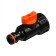 The control valve, internal thread 3/4 ", fast -fast connection, plastic