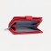 Women's wallet on magnet, red color