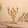Summary for 5 candles "Flowers" aluminum 47x25x46 cm