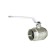 Ball barbar sti, 2 1/2 ", internal/internal, lever