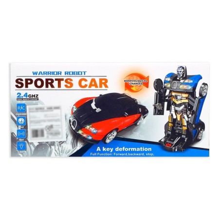 Robot radio -controlled “racer”, transforms, light and sound effects, mixtures-10