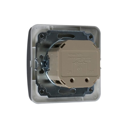 Dimmer Luazon Lighting "Orion", 10 A, hidden, silver-2
