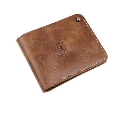 Male purse, brown color