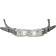 Bradex swimming glasses, series "Comfort+", gray, Lensa-gray-gray color