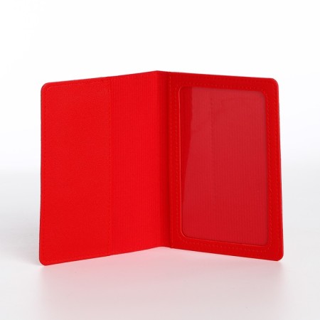 Cover for passport, red color-3