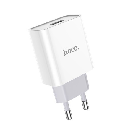 Network charger Hoco C81a, USB, 2.1 a, white-2