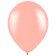 Latex ball 12 ", metal, set of 100 pcs., Pink gold