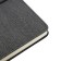 Organizer, A5, 128 sheets, a cage, the cover of the leatherette, with a knife, "patterns", gray