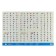 The table of the two -way “Political World”, geod, 58x38 cm, 1:55 million, laminated