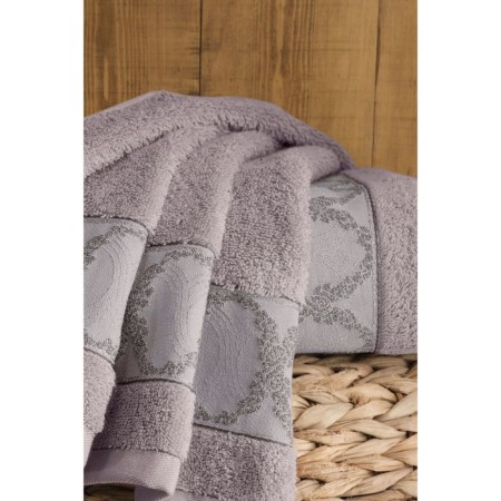 Arya Home Rita towel, 550 gr, size 70x140 cm, color is a souxy rose-3
