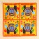 Paper Napkins "Happy Birthday", 33x33 cm, 20 pieces, 3 layers, blue tractor