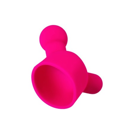 Love Magic, silicone, pink, 6 cm nasading nozzle.-3