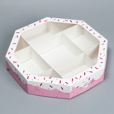 Confectionery box, packaging, Sweet Box, 29 x 29 x 5 cm
