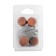 Mirror holder (art. 1189), d = 17 mm, without drilling, color copper, 4 pcs.